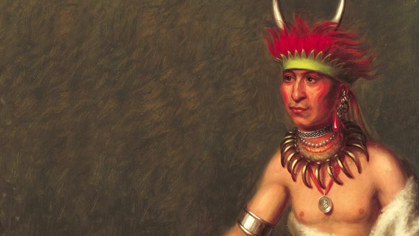 Native American, Shaumonekusse, Prairie Wolf